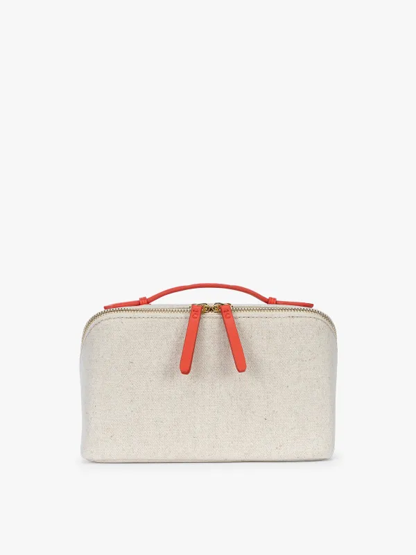 Colette Lay-Flat Canvas Toiletry Bag made by Calpak