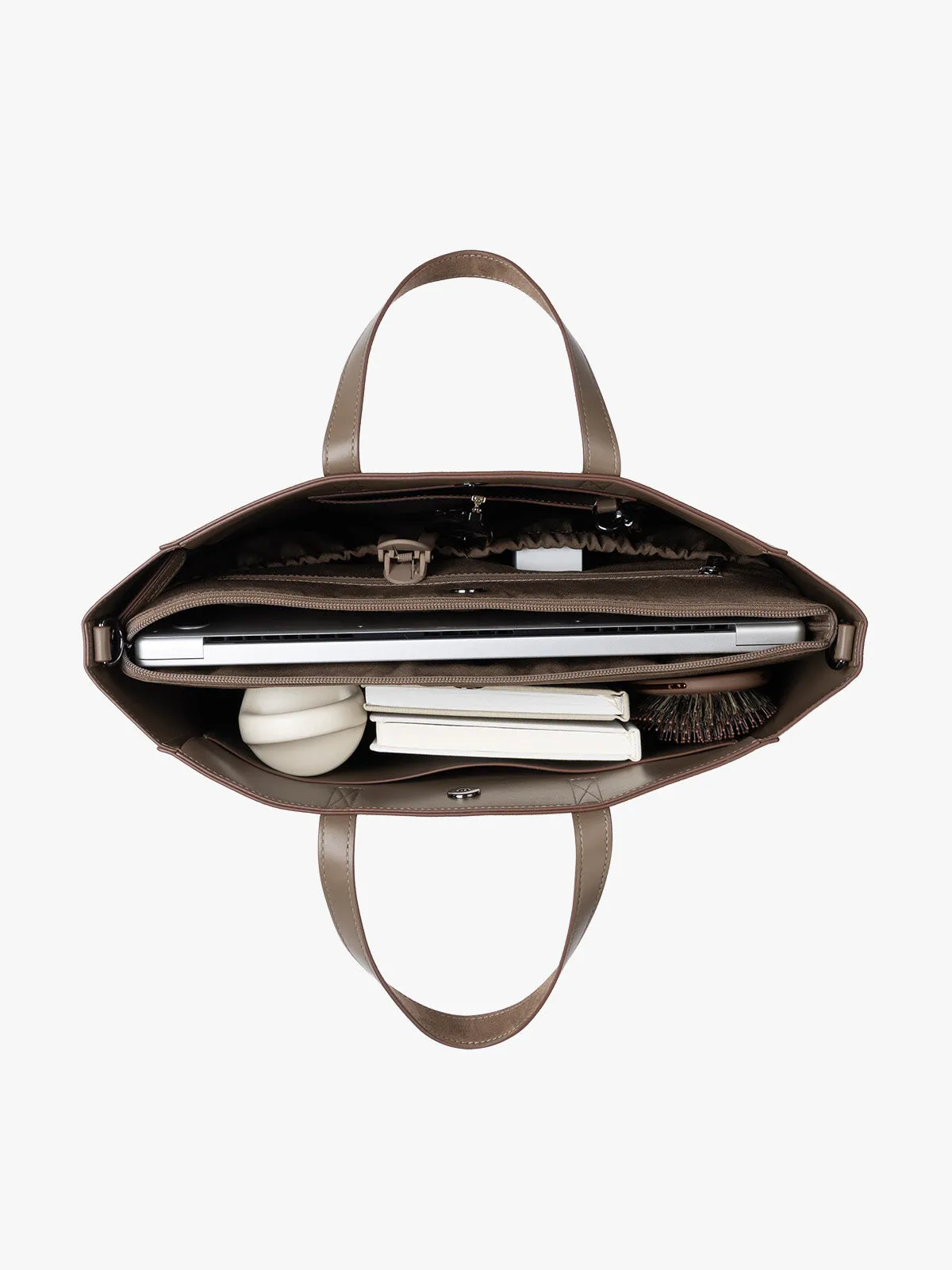 Haven 15" Laptop Tote Bag in Vegan Suede sold by Calpak product image thumbnail 3