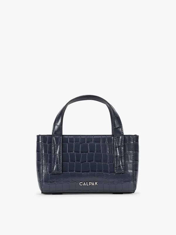 Haven Mini Crossbody Bag in Croc-Embossed made by Haven
