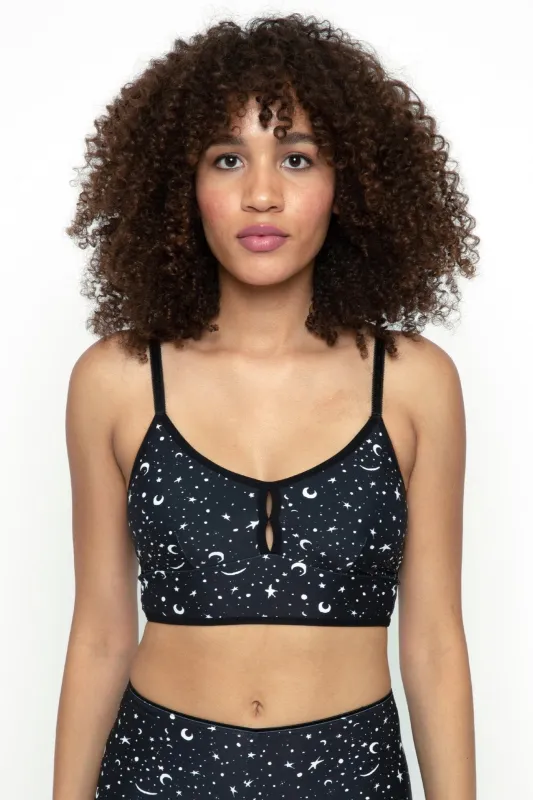 Classic Bralette in Moon and Stars sold by cameo