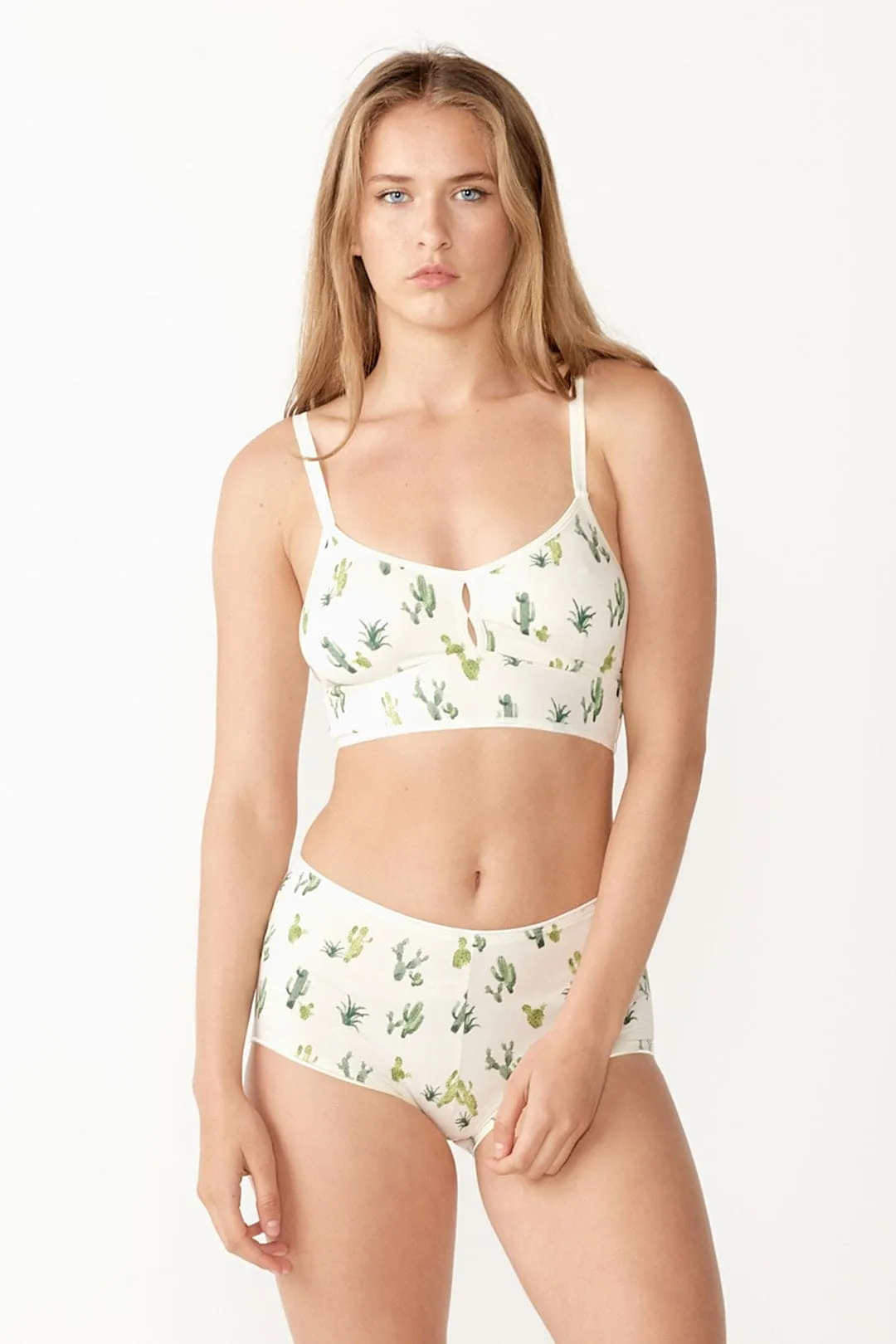 Classic Bralette - Brushed Novelty Prints sold by cameo