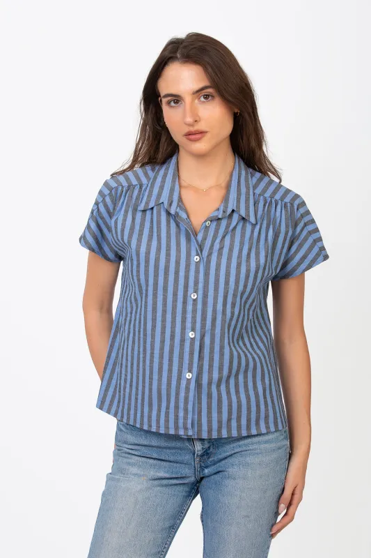 Carol Blouse Striped sold by cameo