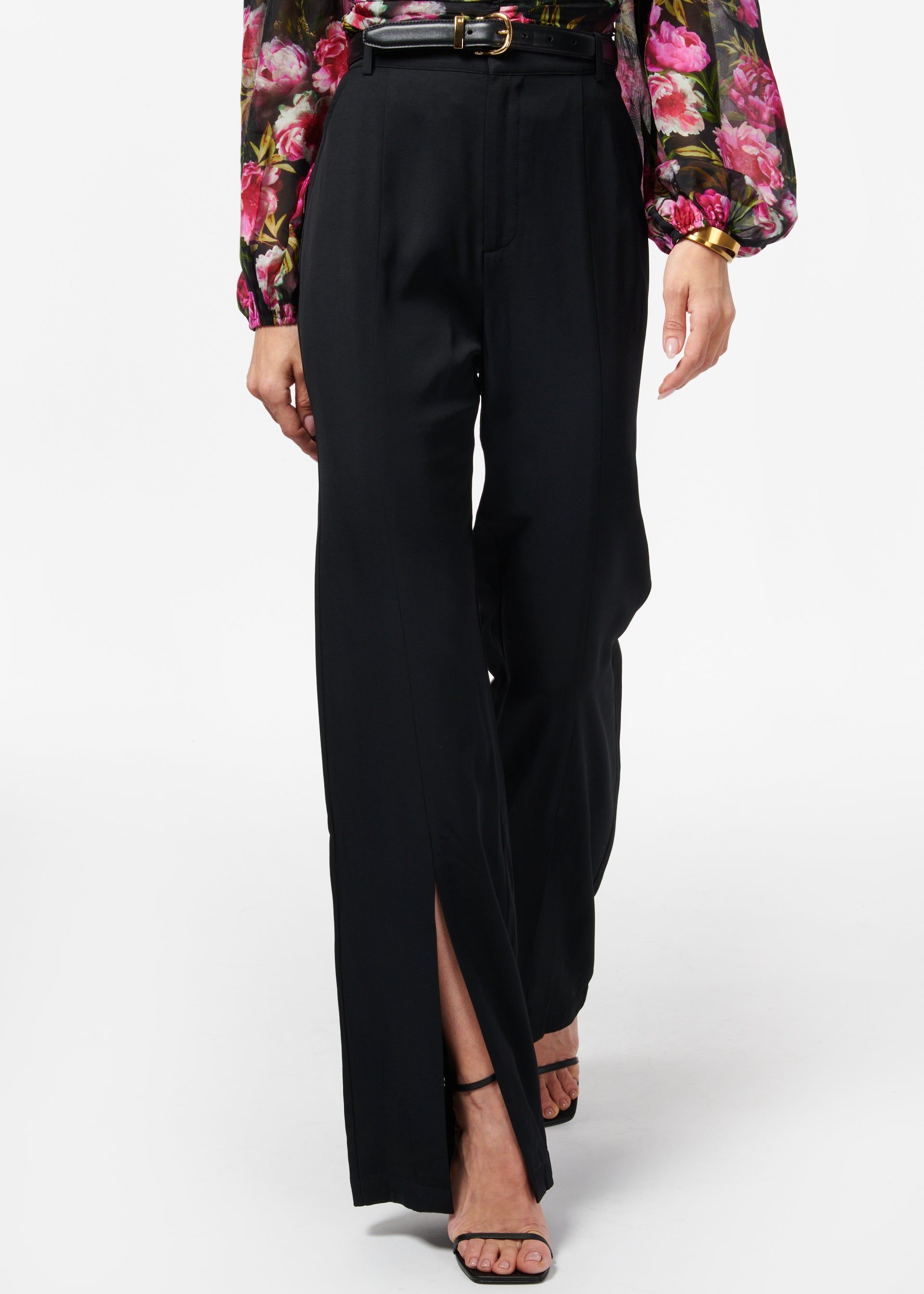 Amelie Twill Pant Black sold by Cami NYC product image thumbnail 5