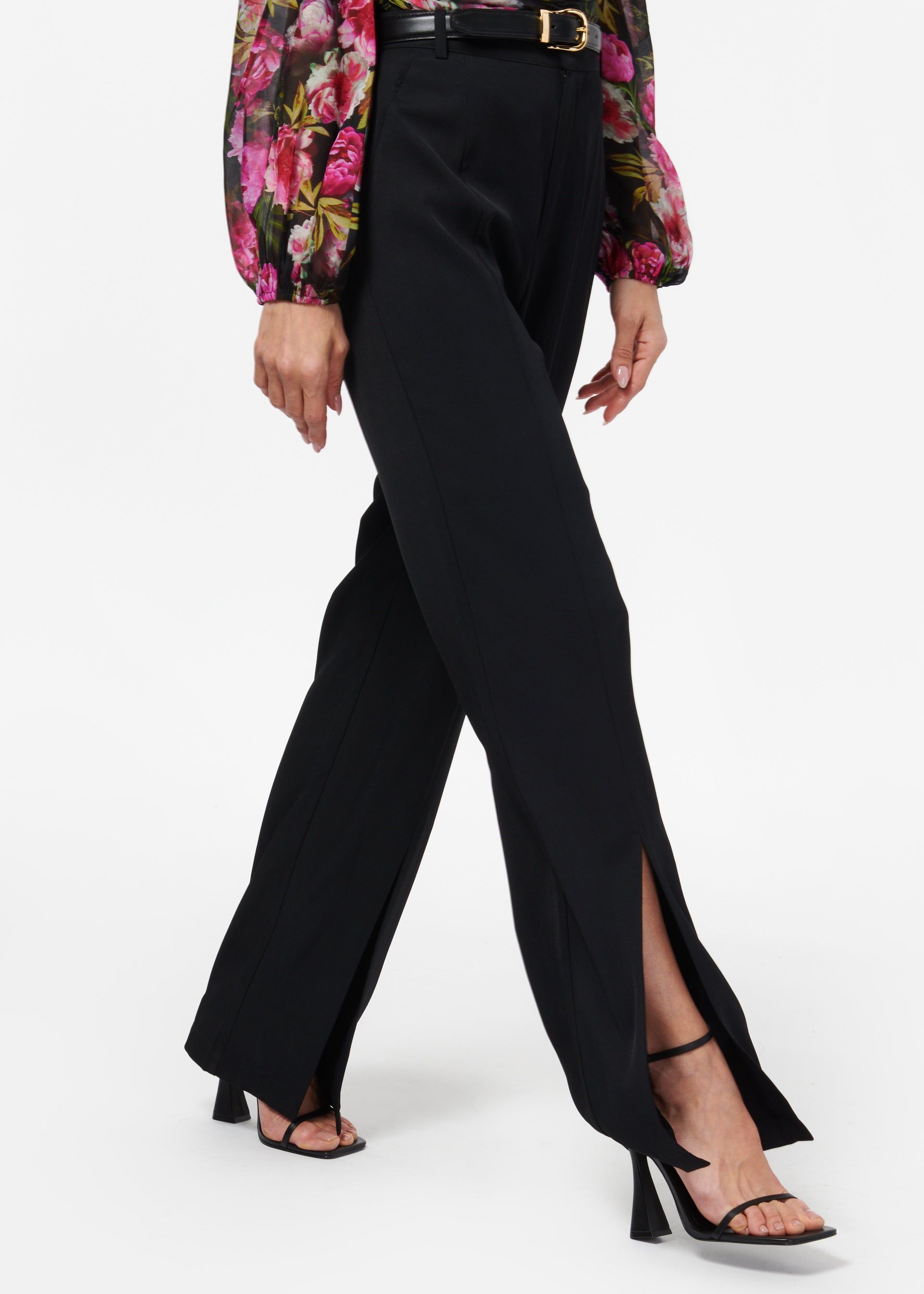 Amelie Twill Pant Black sold by Cami NYC product image thumbnail 4