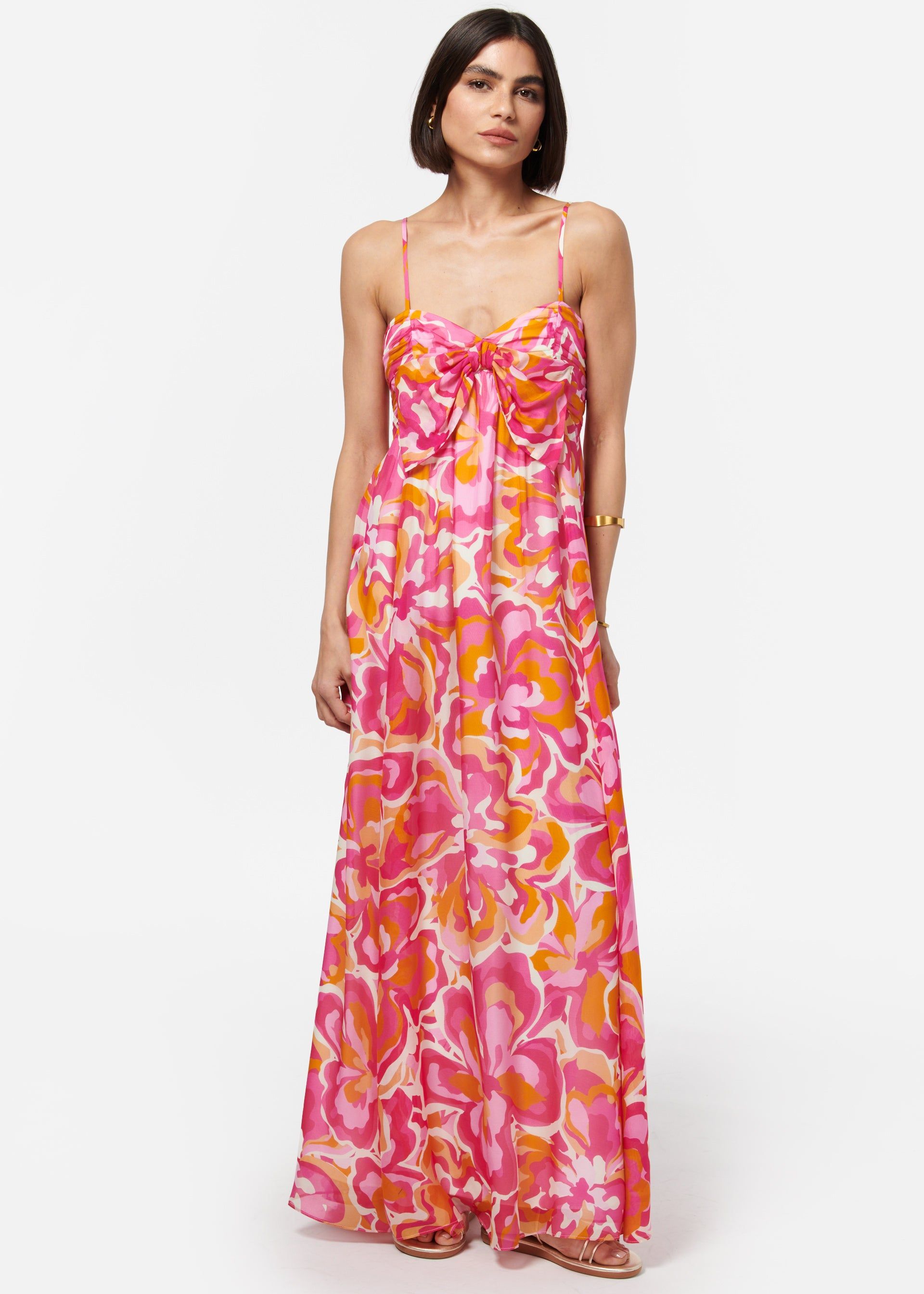 Loa Dress Retro Floral sold by Cami NYC product image thumbnail 2