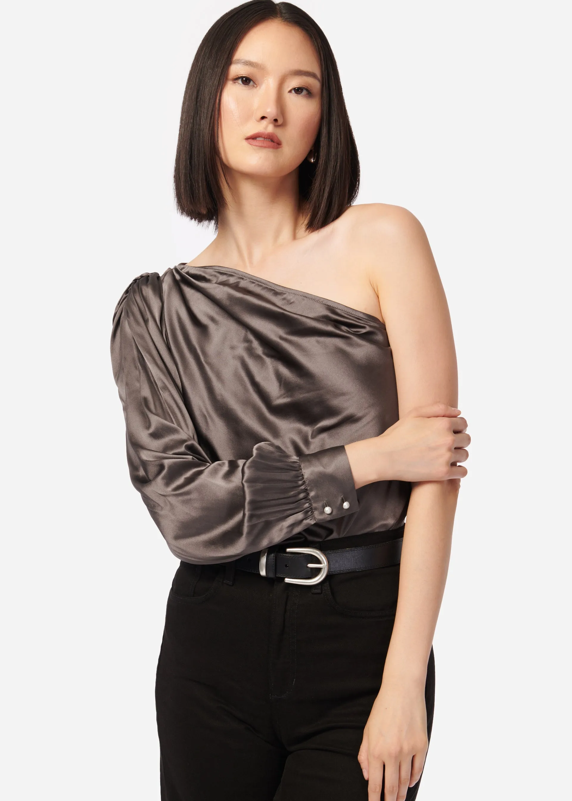 Violette Bodysuit Fog sold by CAMI product image thumbnail 3