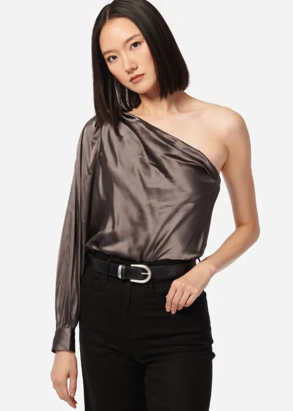 Violette Bodysuit Fog sold by Cami NYC