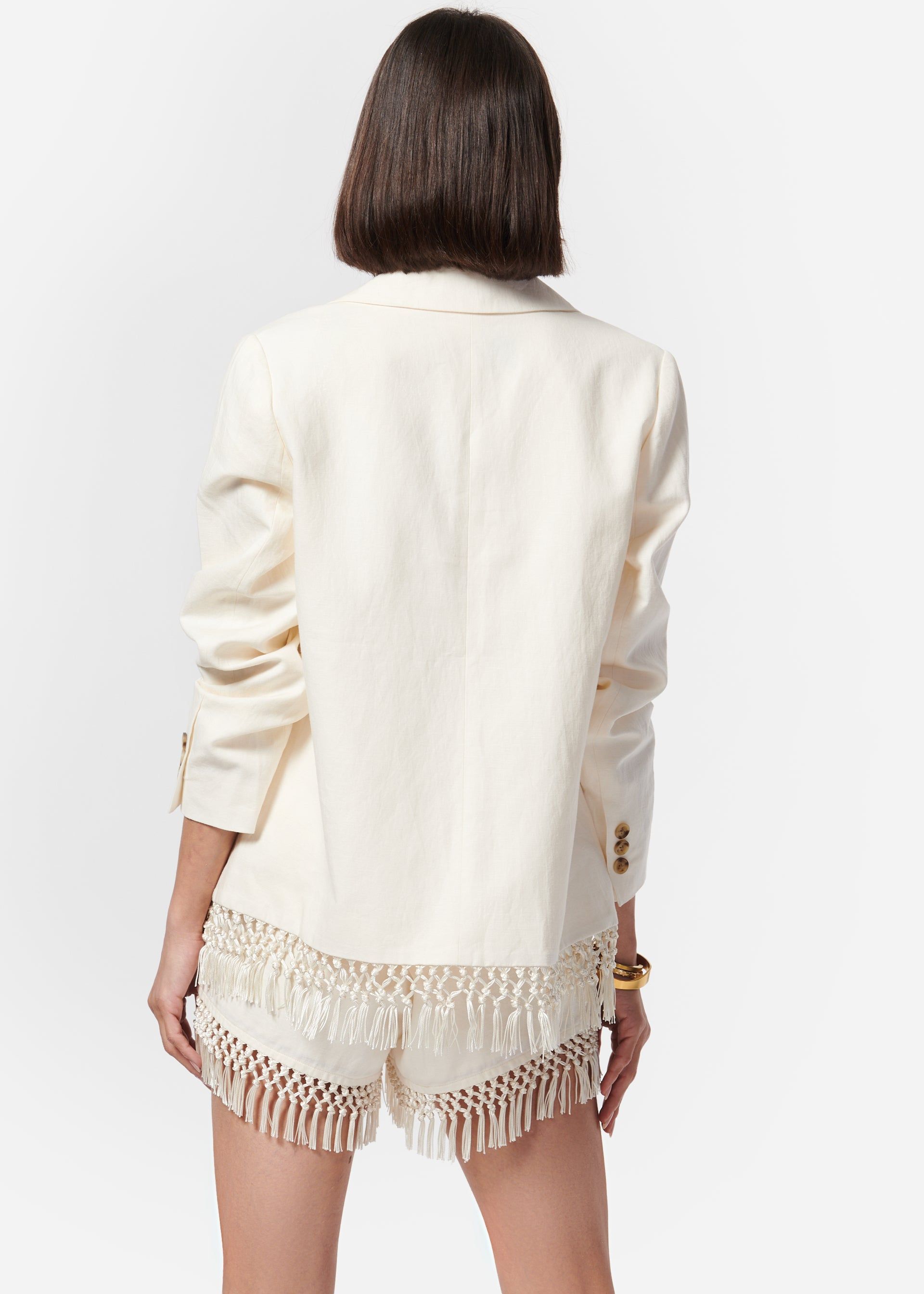 Chitra Jacket Macadamia sold by Cami NYC product image thumbnail 4