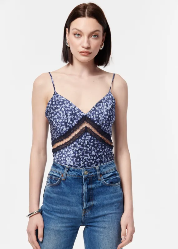 Trinity Cami Blue Pansy sold by Cami NYC