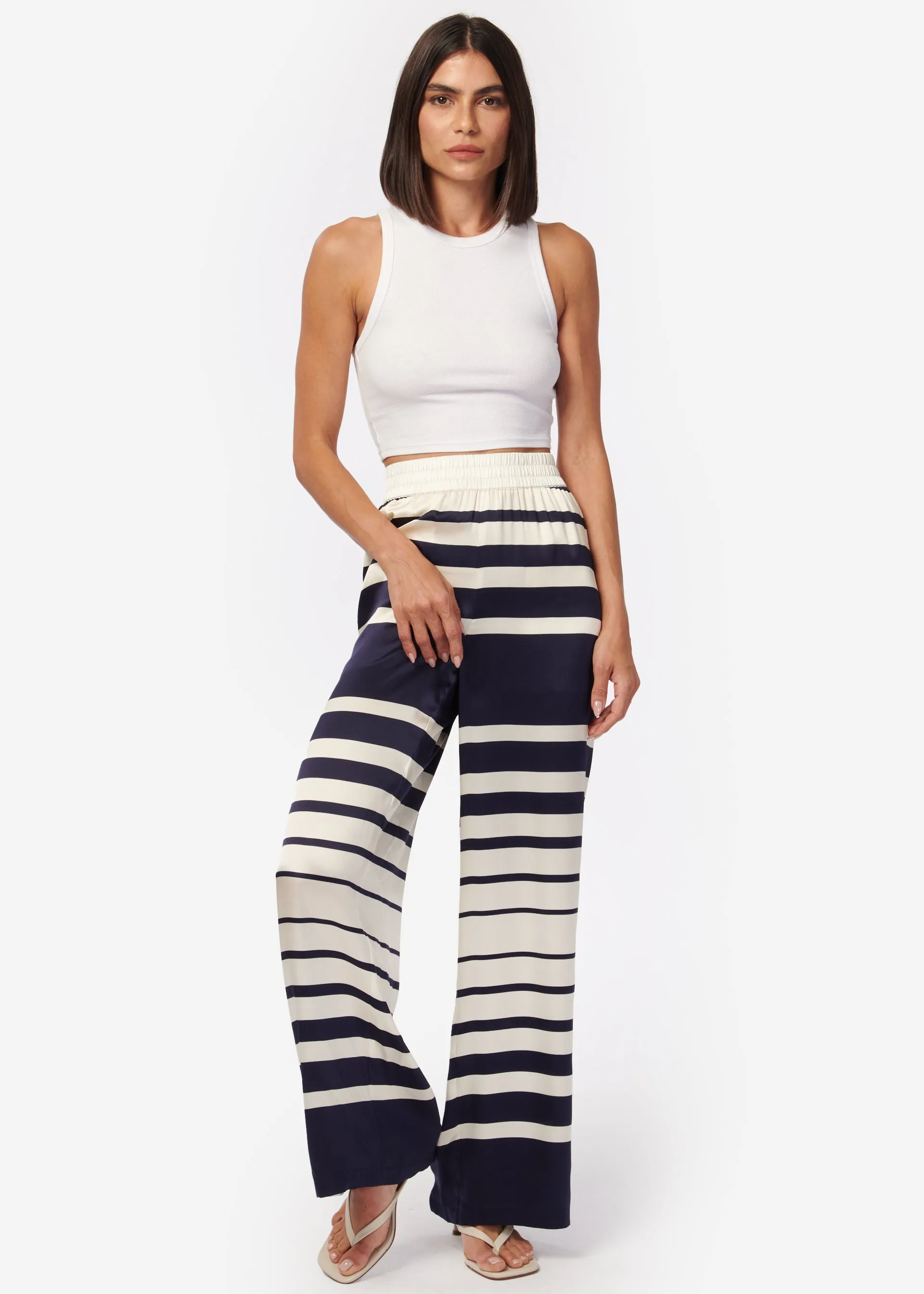 Bleecker Pant Shadow Stripe sold by Cami NYC product image thumbnail 2