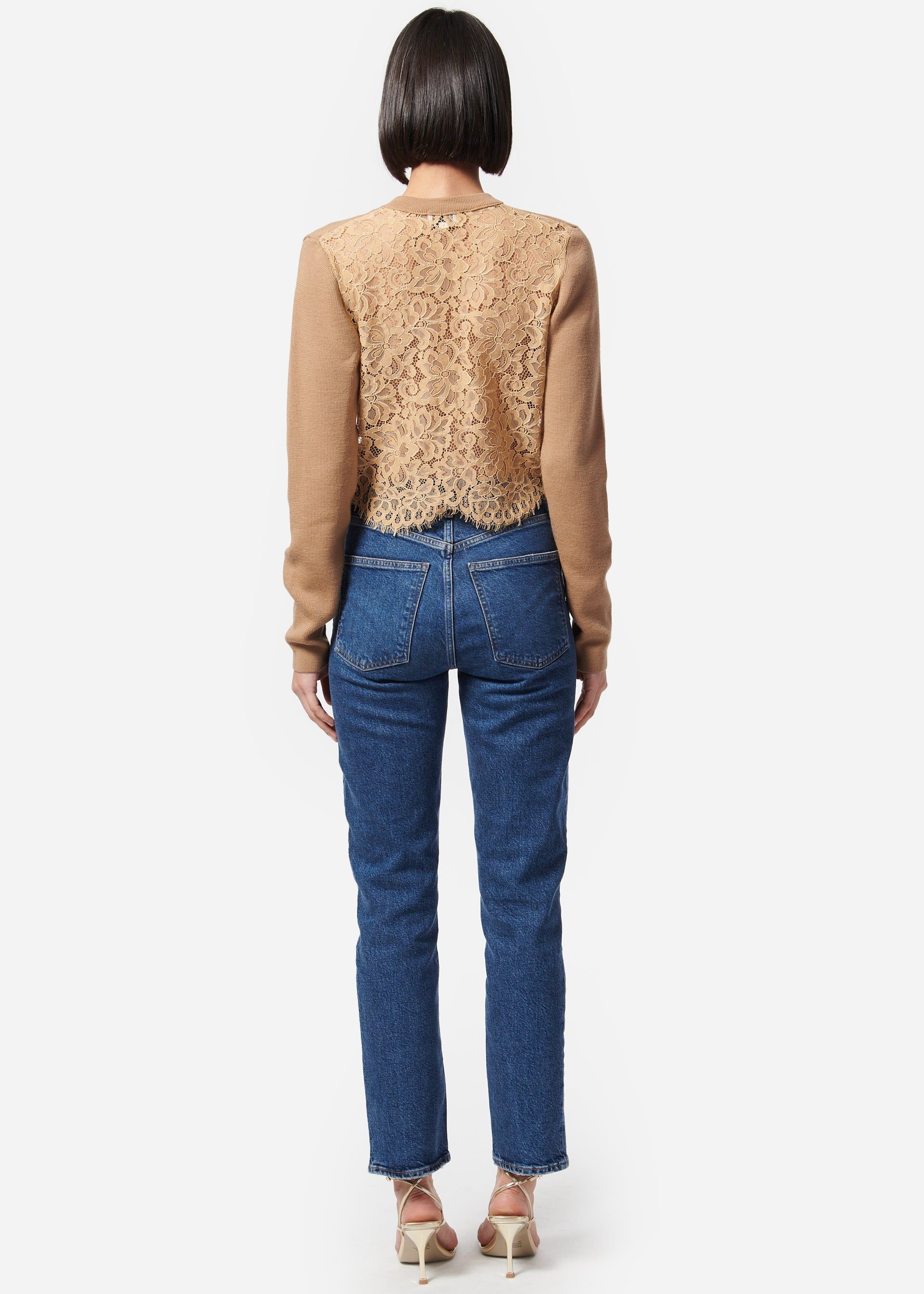 Aurla Cardigan Caramel sold by Cami NYC product image thumbnail 5