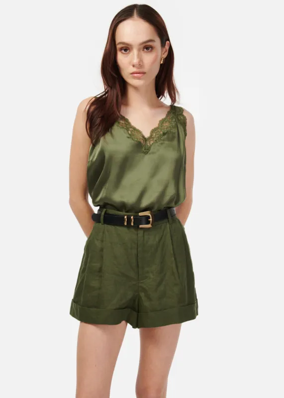 Fernanda Camisole Sencha sold by Cami NYC