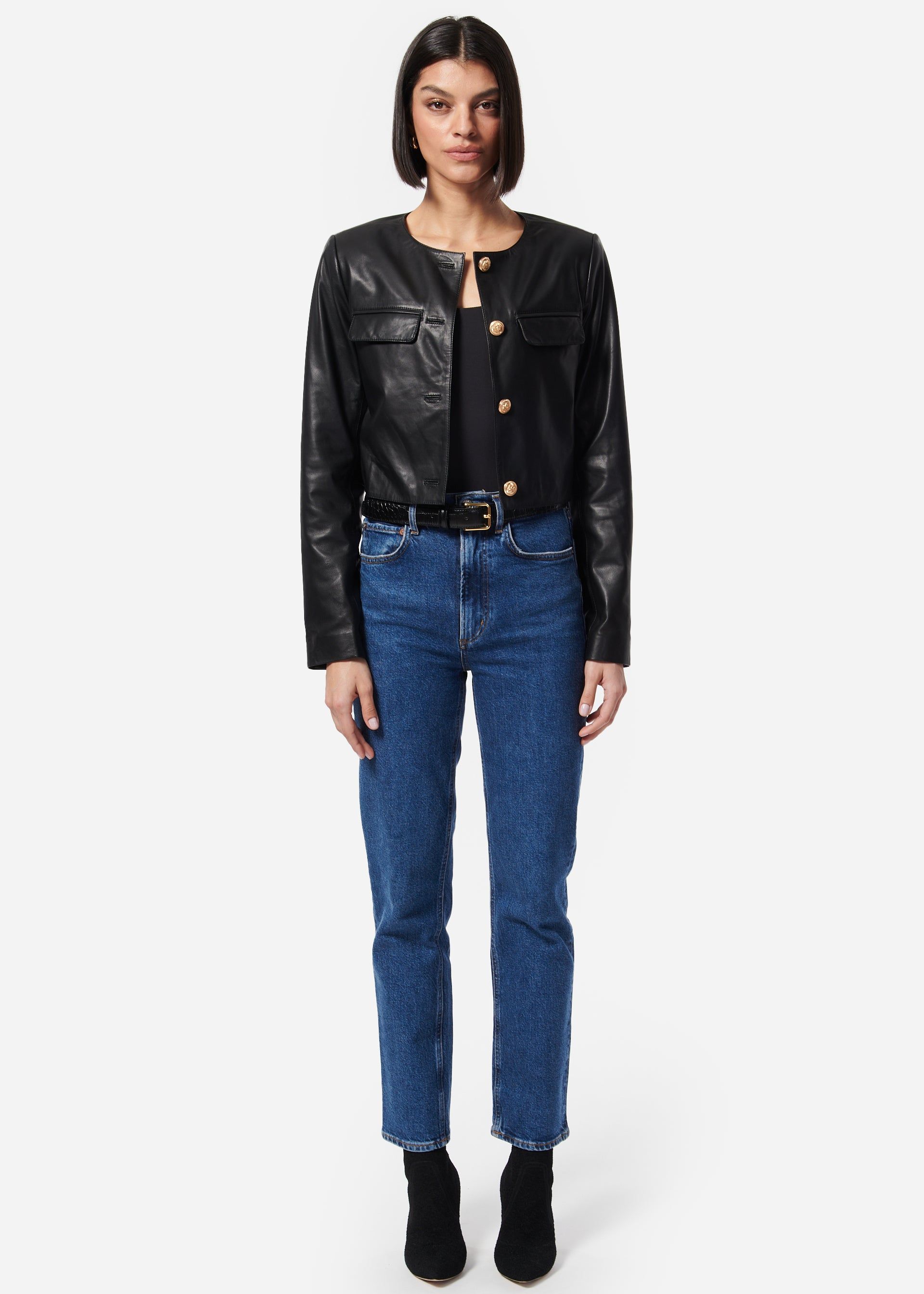 Ludmilla Jacket Black sold by Cami NYC product image thumbnail 2