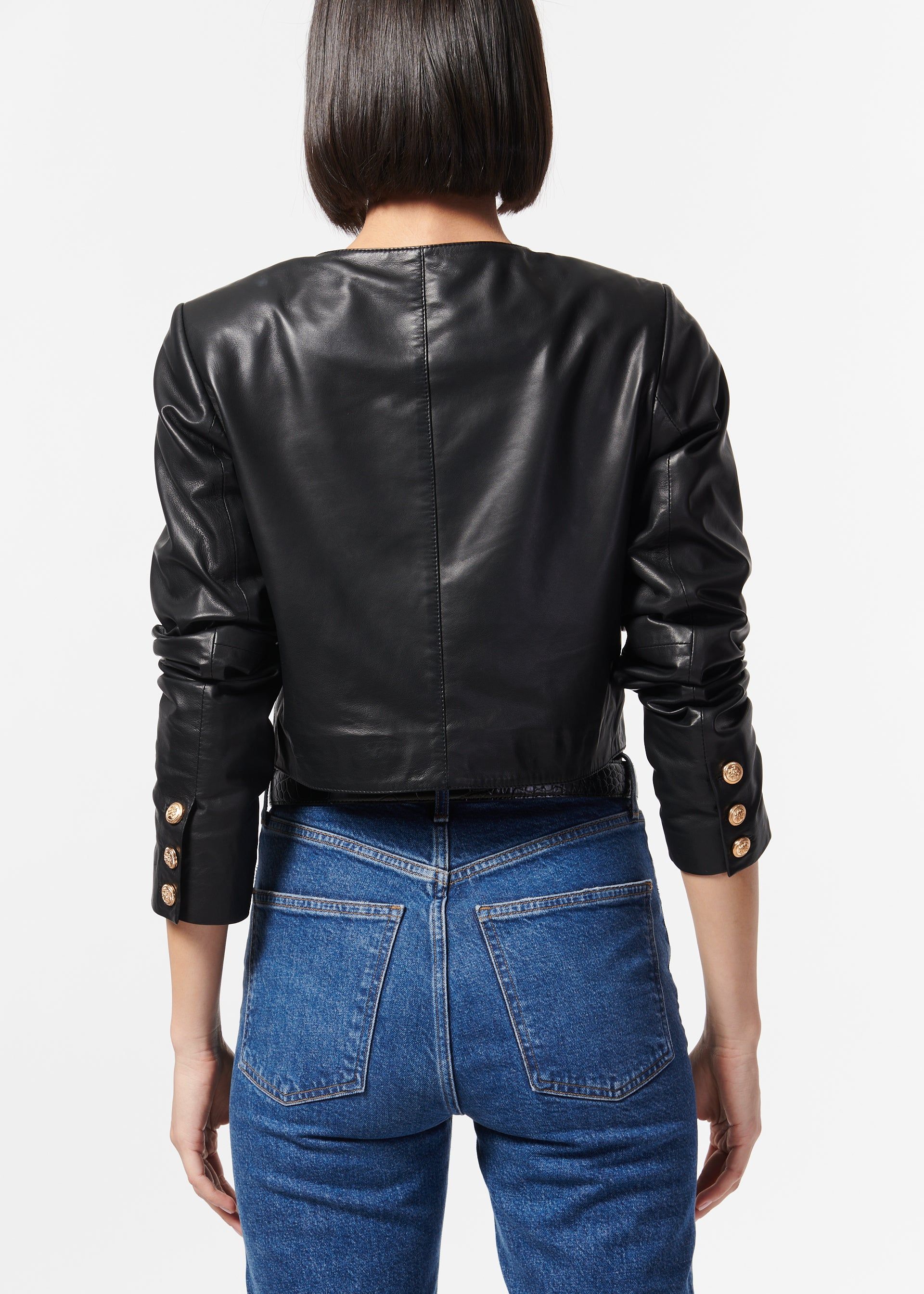 Ludmilla Jacket Black sold by Cami NYC product image thumbnail 4