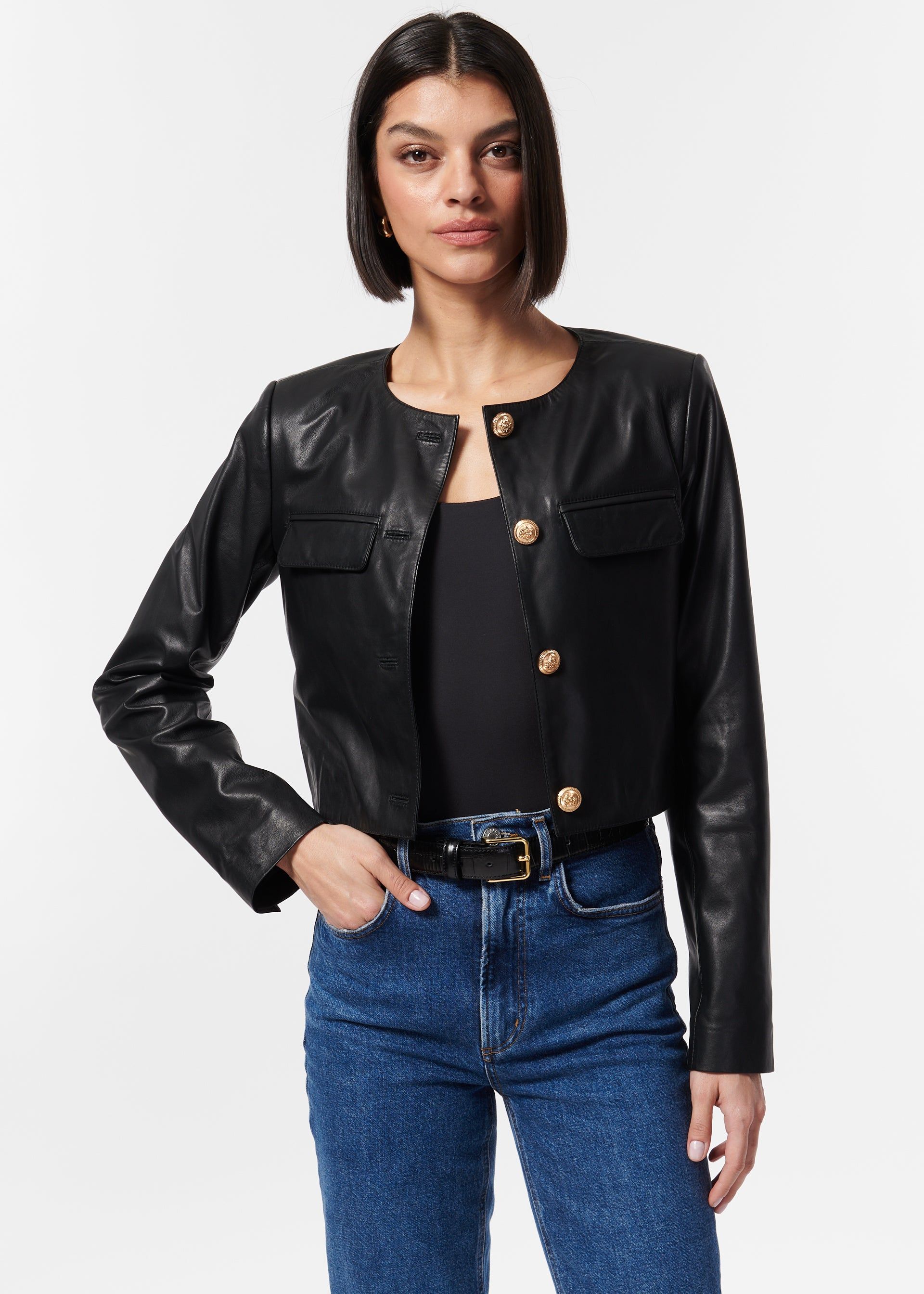 Ludmilla Jacket Black sold by Cami NYC