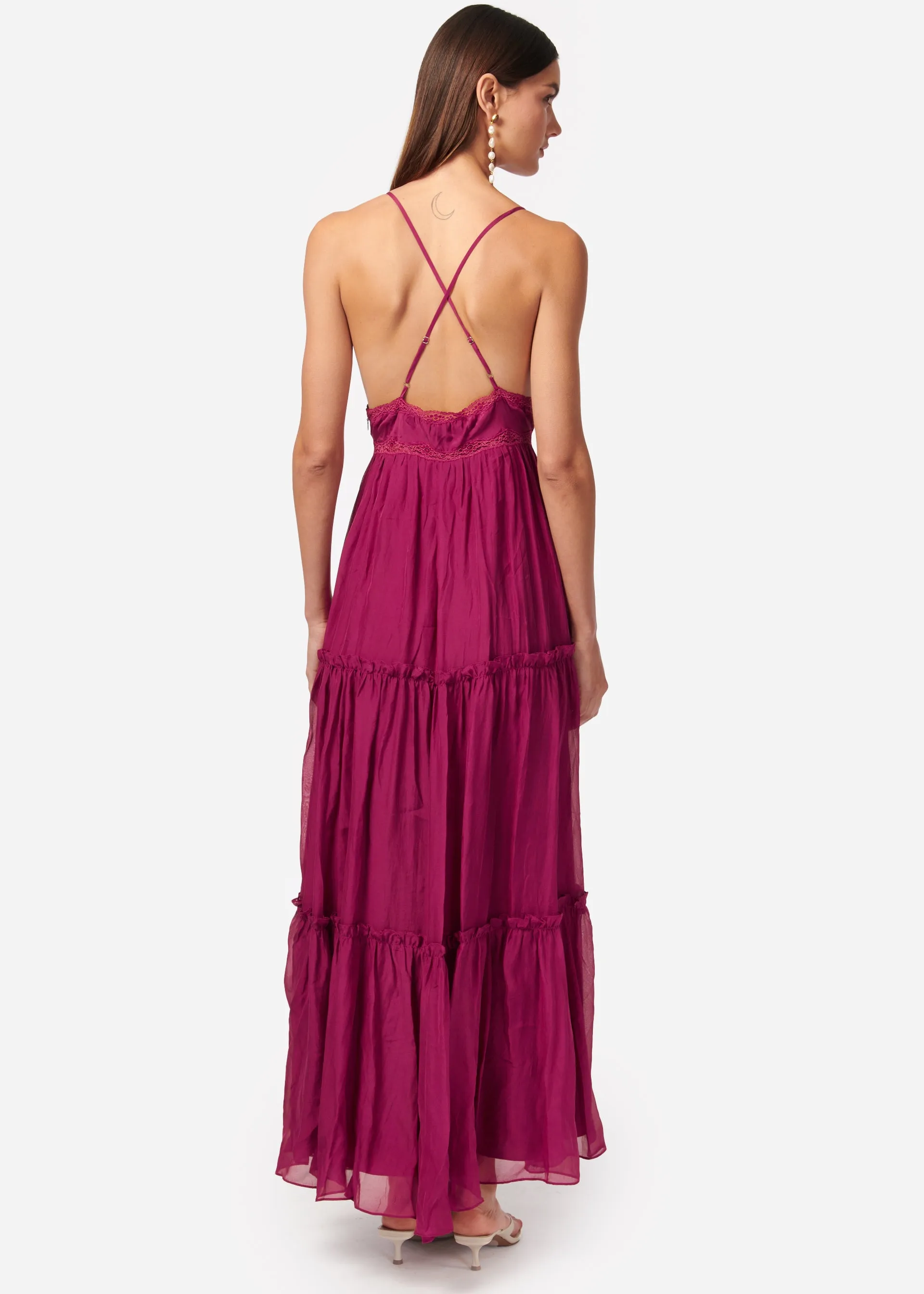 Heather Dress Calla Lily sold by Cami NYC product image thumbnail 4