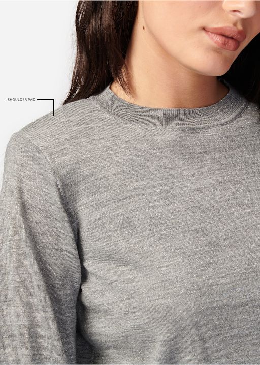 Gama Sweater Silver Metallic sold by Cami NYC product image thumbnail 4