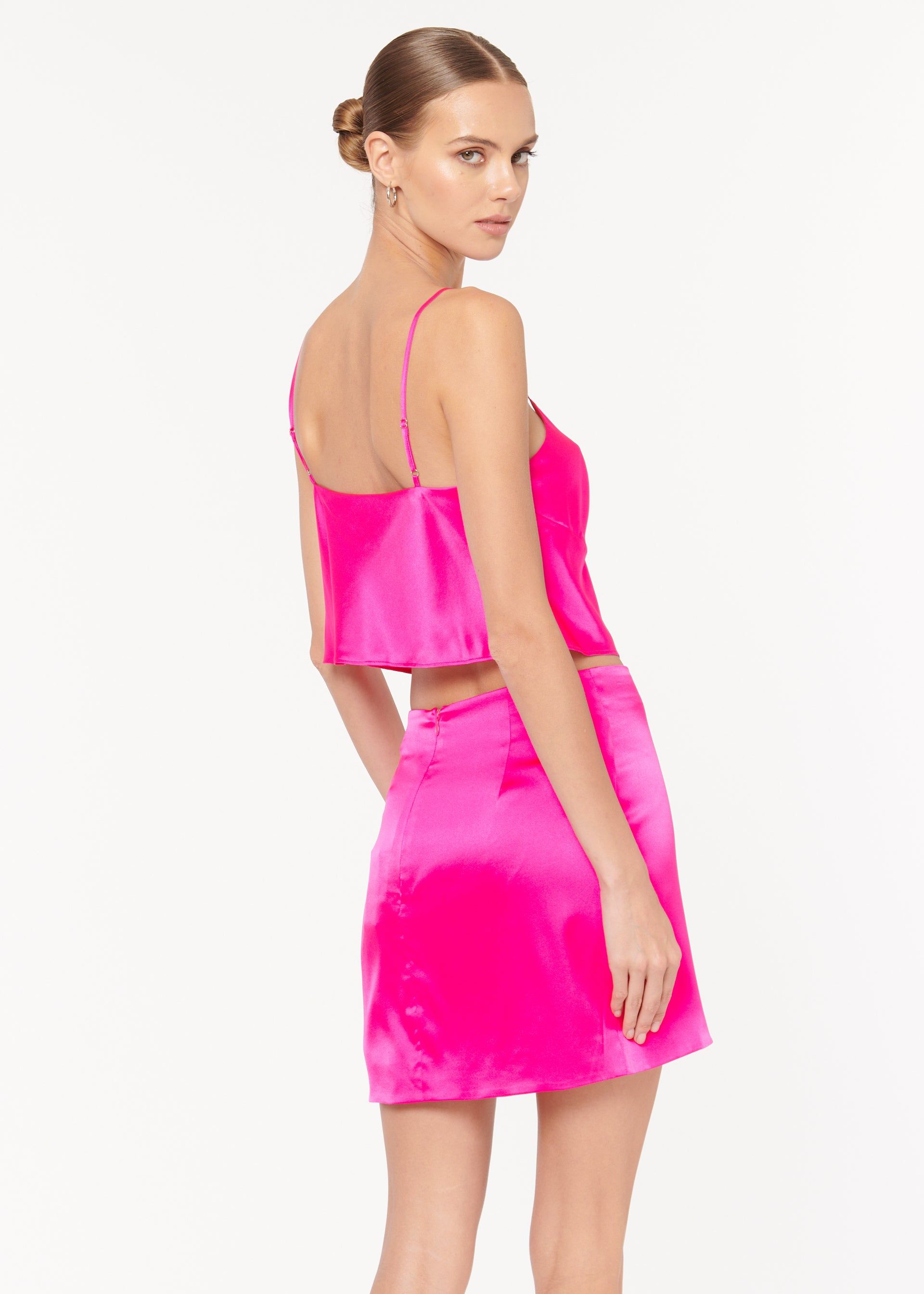 Yelena Cami Neon Pink sold by Cami NYC product image thumbnail 3