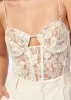 Delmara Corset Bodysuit Ceramic sold by Cami NYC