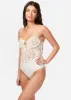Delmara Corset Bodysuit Ceramic sold by Cami NYC