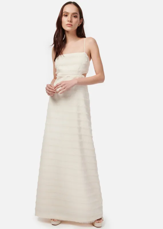 Bryson Fringe Dress Ceramic sold by Cami NYC