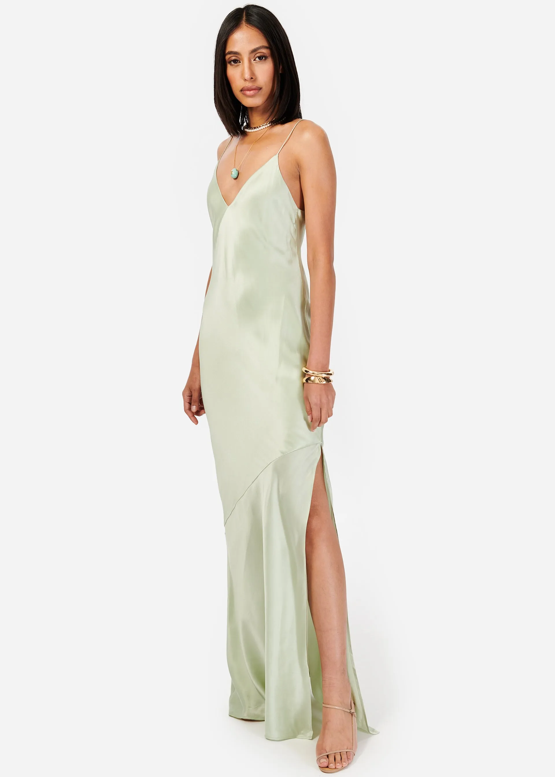 Raven Gown Sea Glass sold by Cami NYC product image thumbnail 3