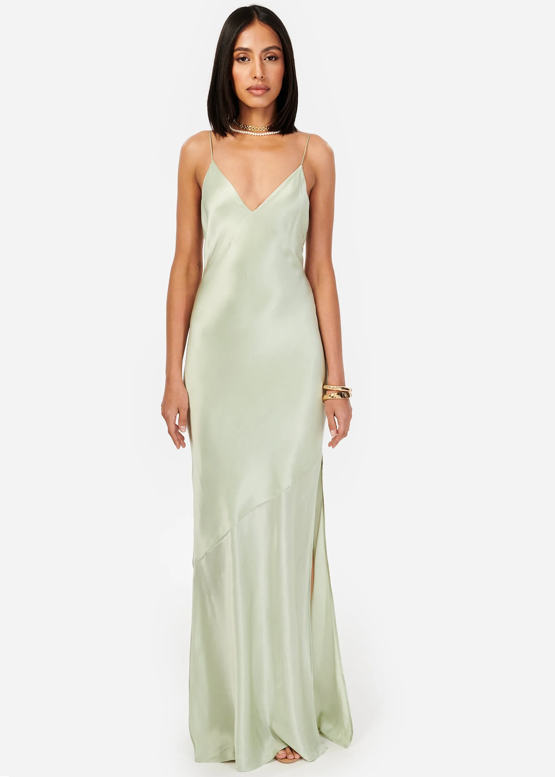 Raven Gown Sea Glass sold by Cami NYC product image thumbnail 2