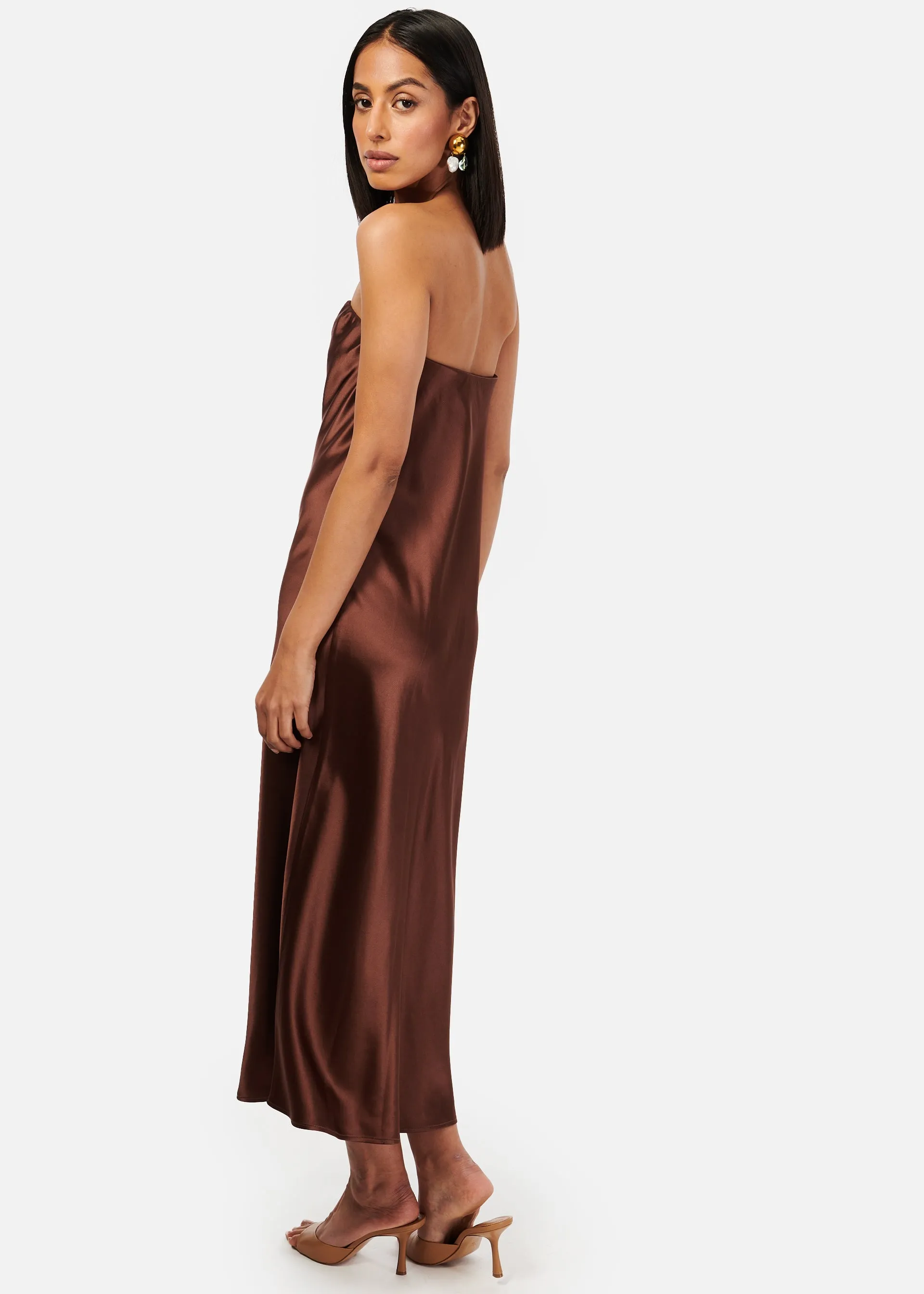 Noelle Dress Coconut sold by Cami NYC product image thumbnail 3