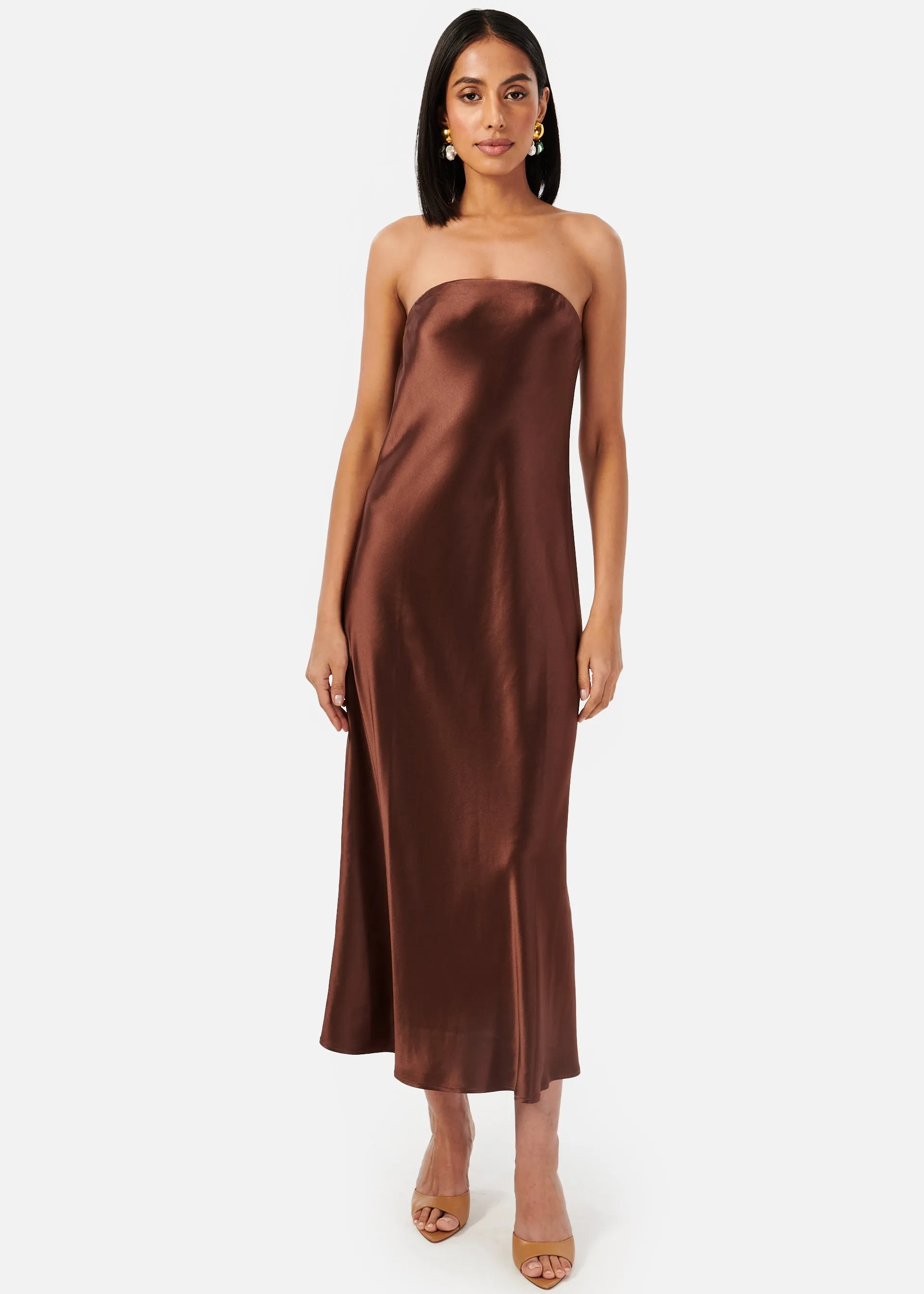 Noelle Dress Coconut sold by Cami NYC