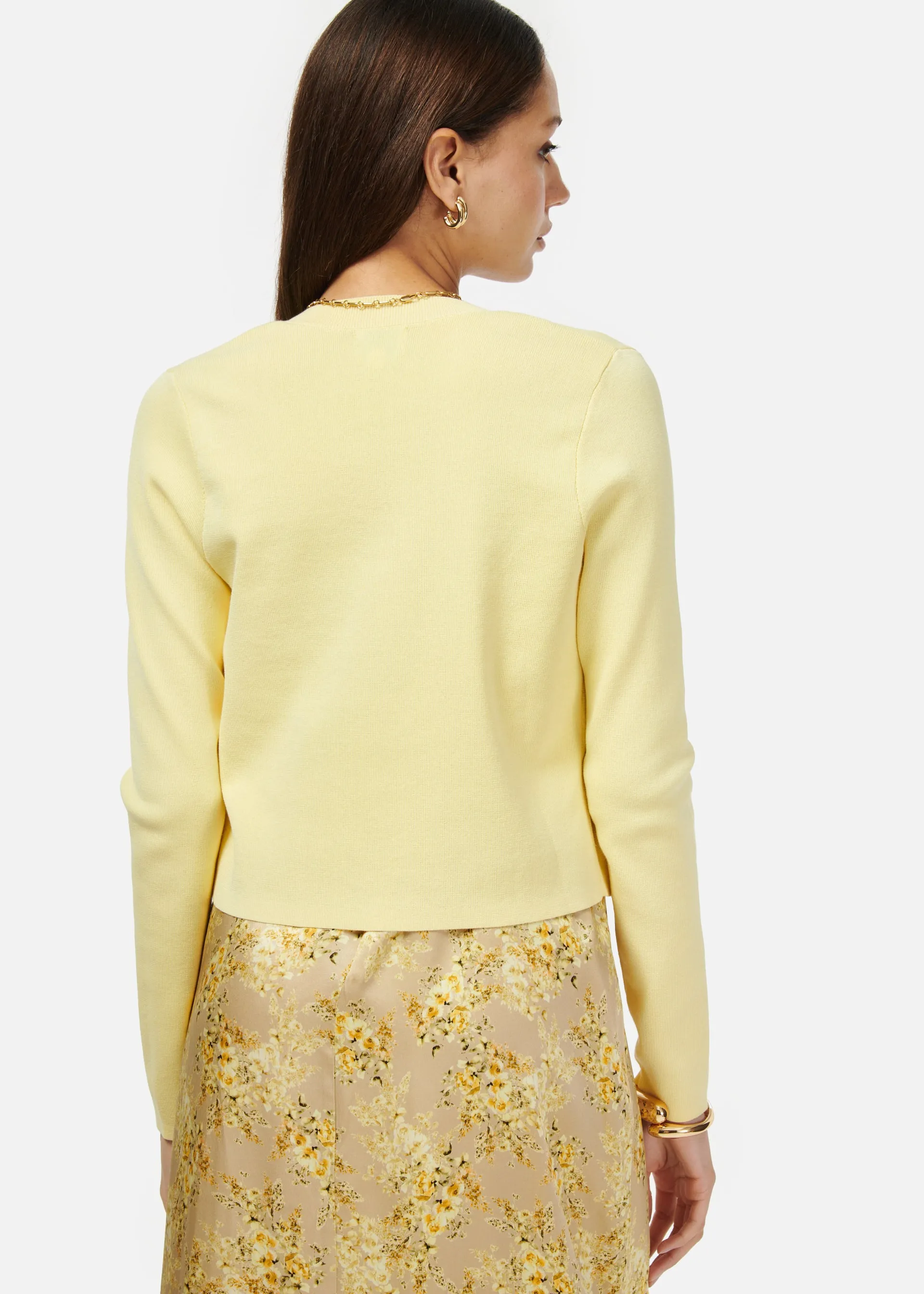 Jessa Cardigan Sunlight sold by Cami NYC product image thumbnail 4