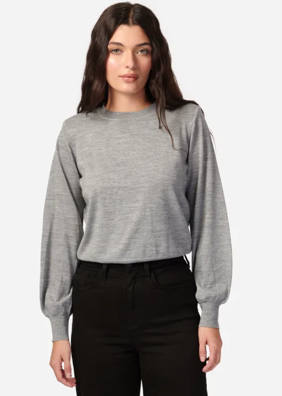 Gama Sweater Silver Metallic sold by Cami NYC