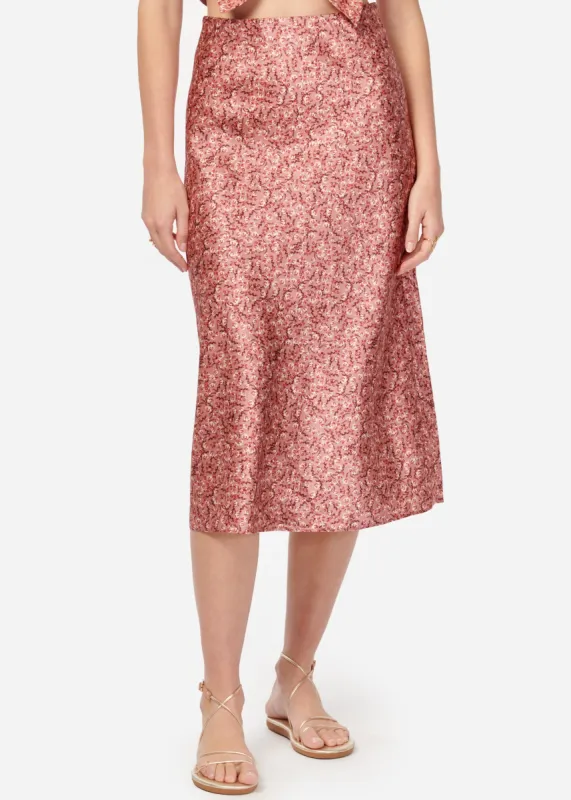 Aviva Skirt Cordial Pansy sold by Cami NYC