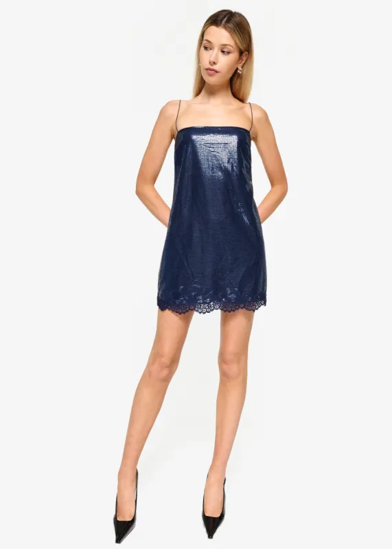 Zoya Sequin Dress Dark Mirage sold by Cami NYC