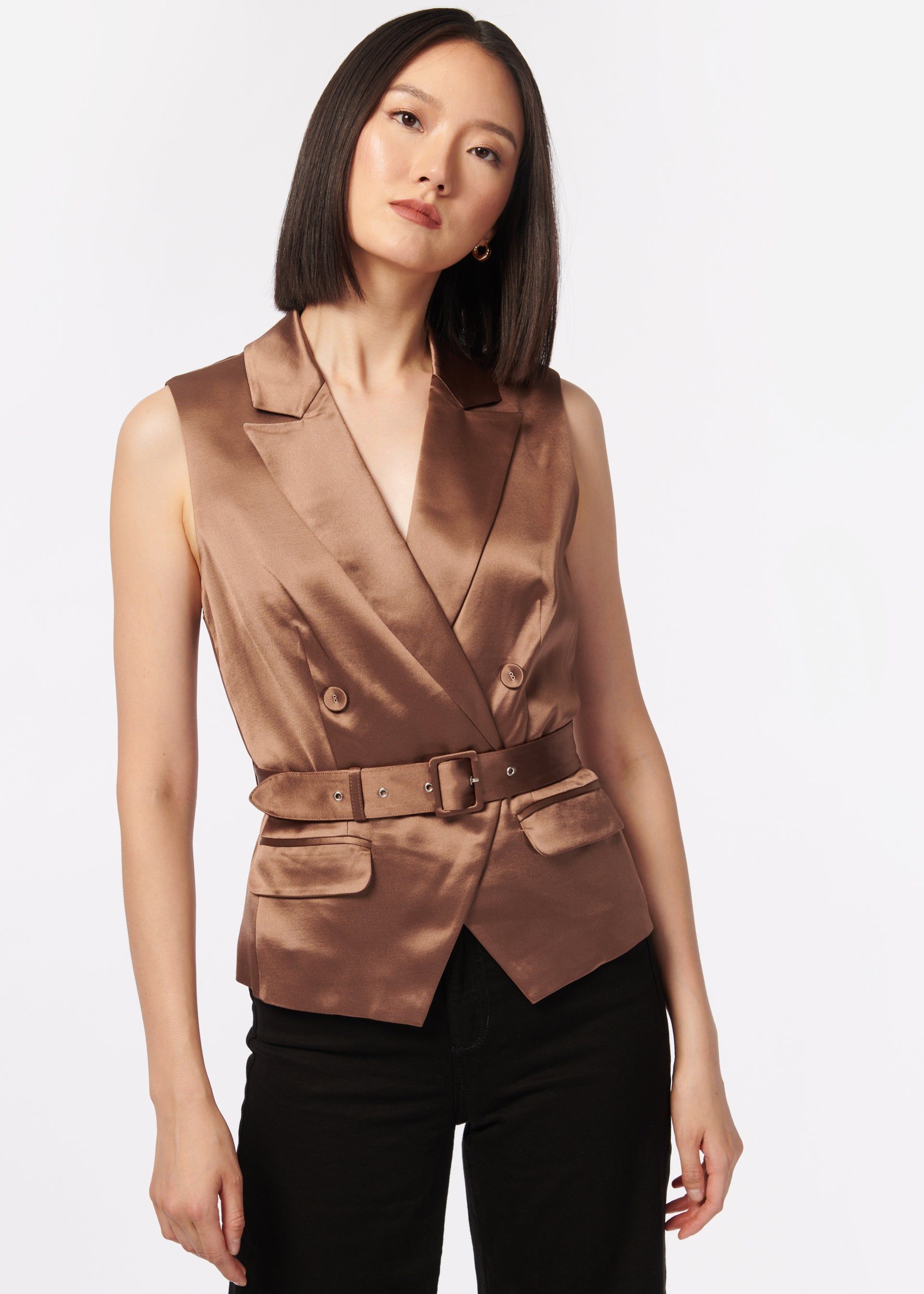 Cece Vest Teddy sold by Cami NYC product image thumbnail 2