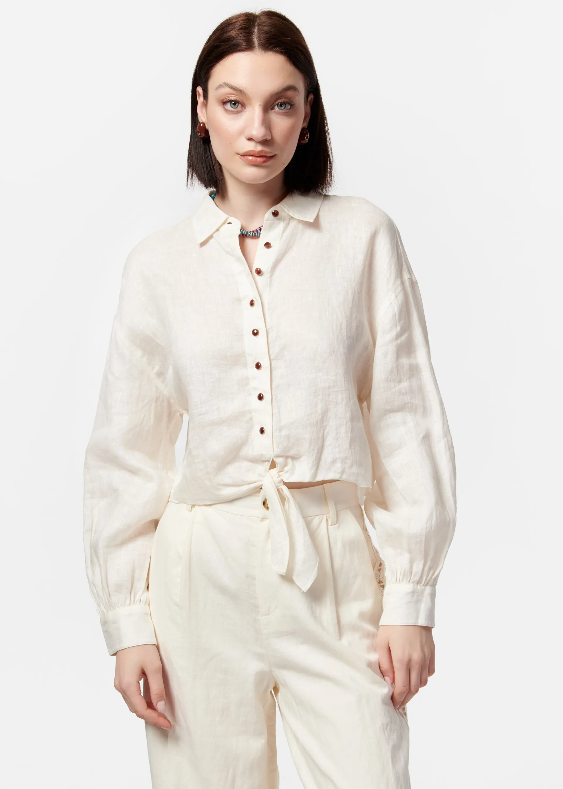 Mireya Top Macadamia sold by Cami NYC