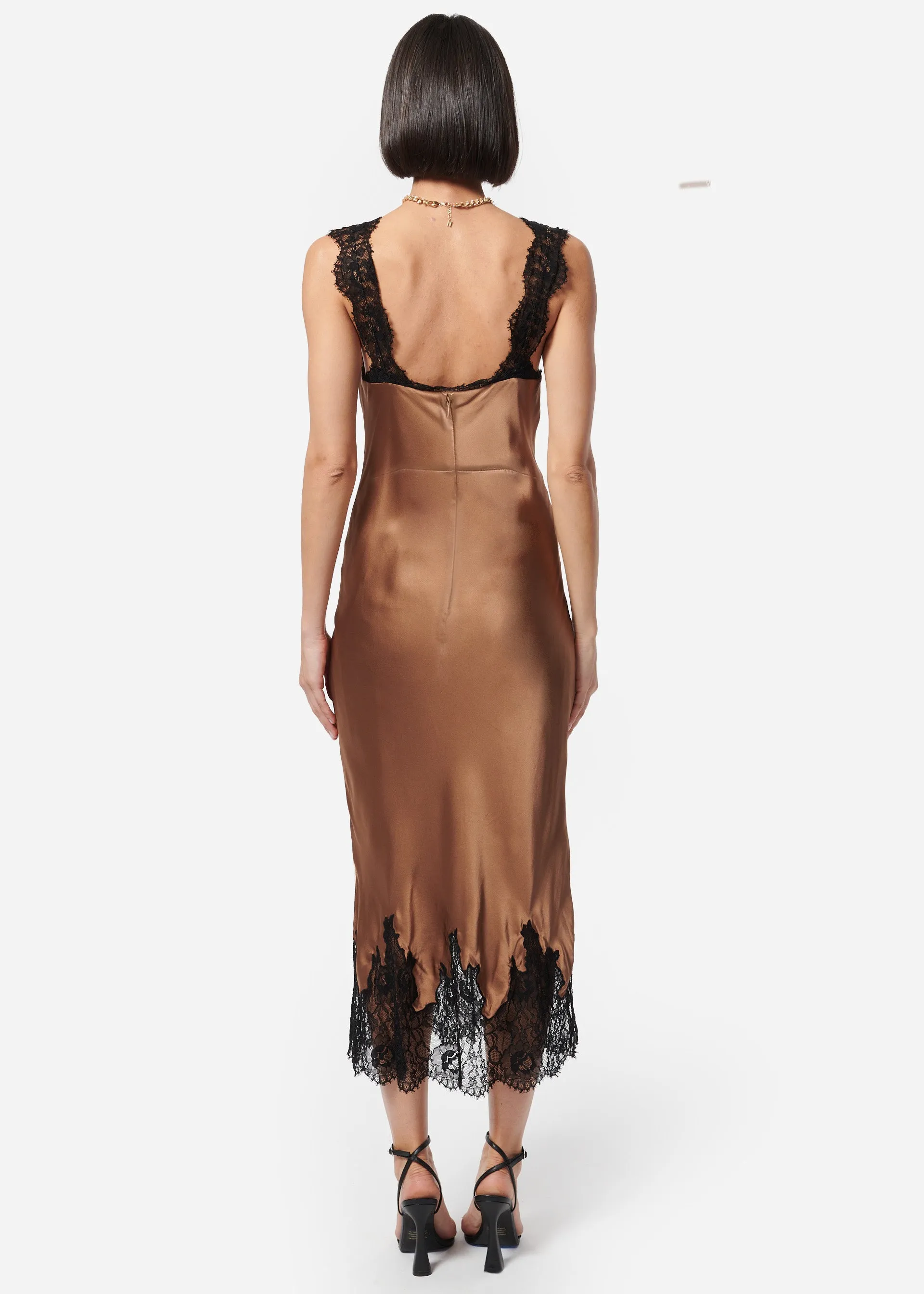 Ramila Dress Caramel sold by Cami NYC product image thumbnail 4