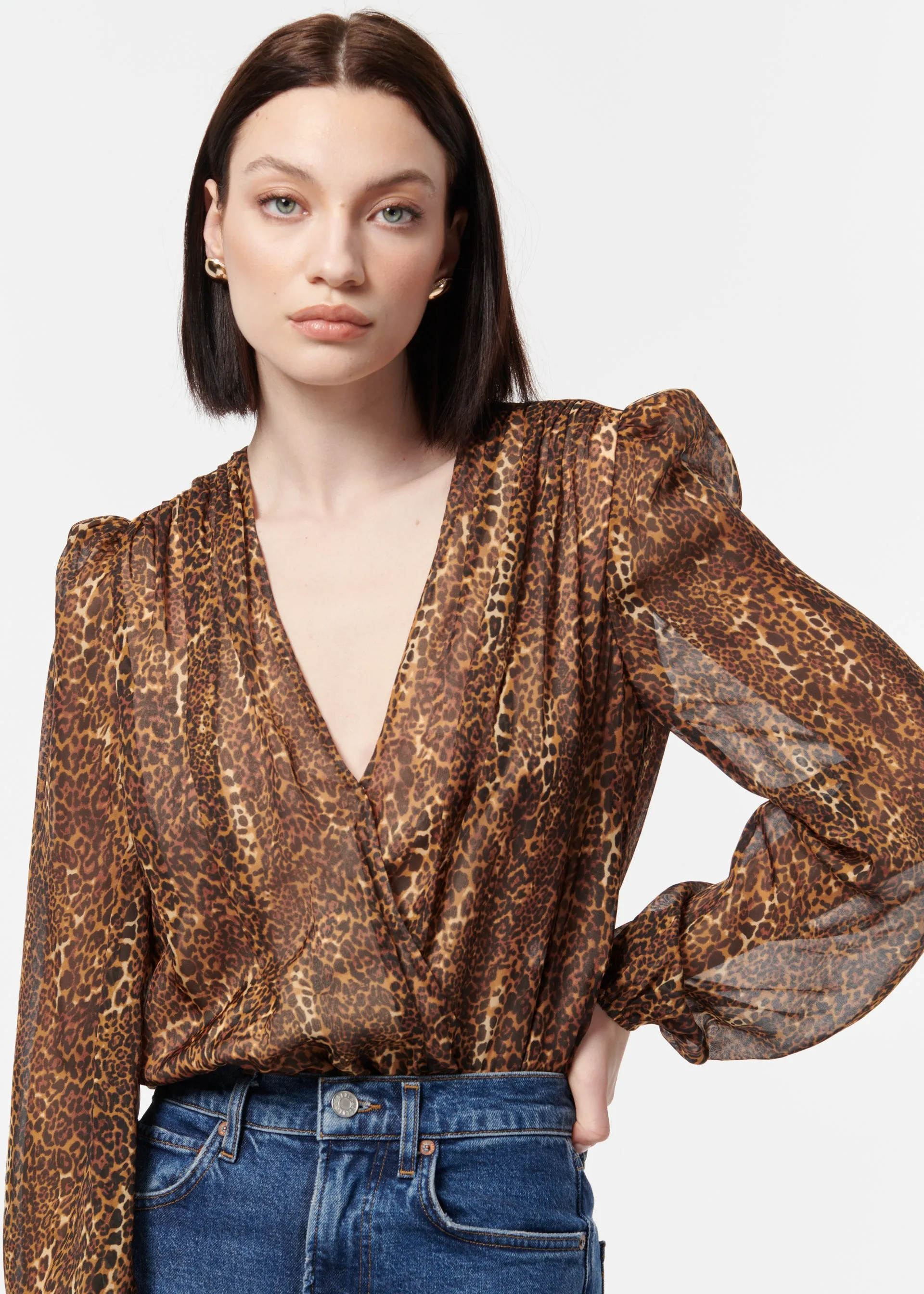 Isa Bodysuit Animal Print sold by Cami NYC product image thumbnail 3