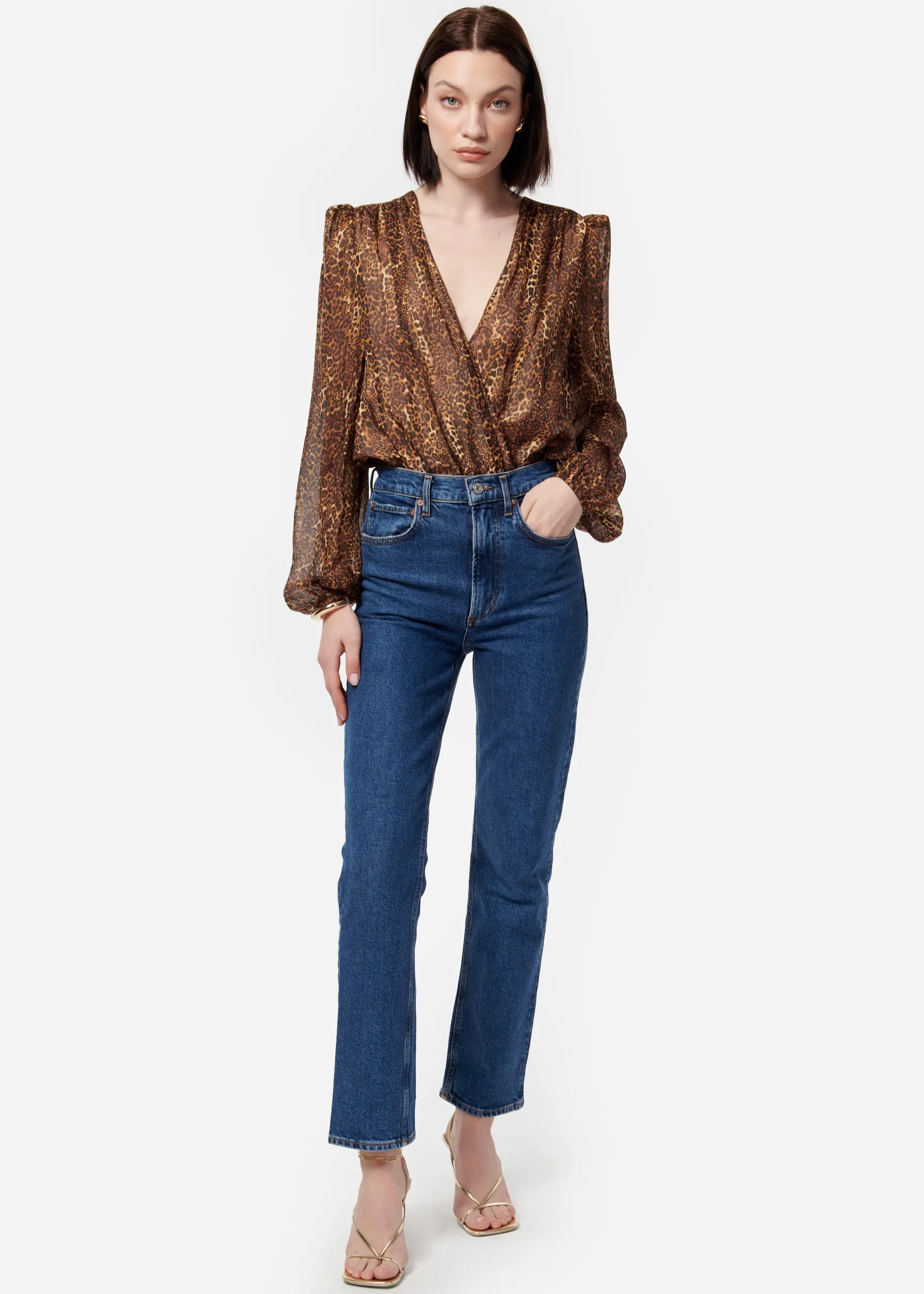 Isa Bodysuit Animal Print sold by Cami NYC product image thumbnail 2