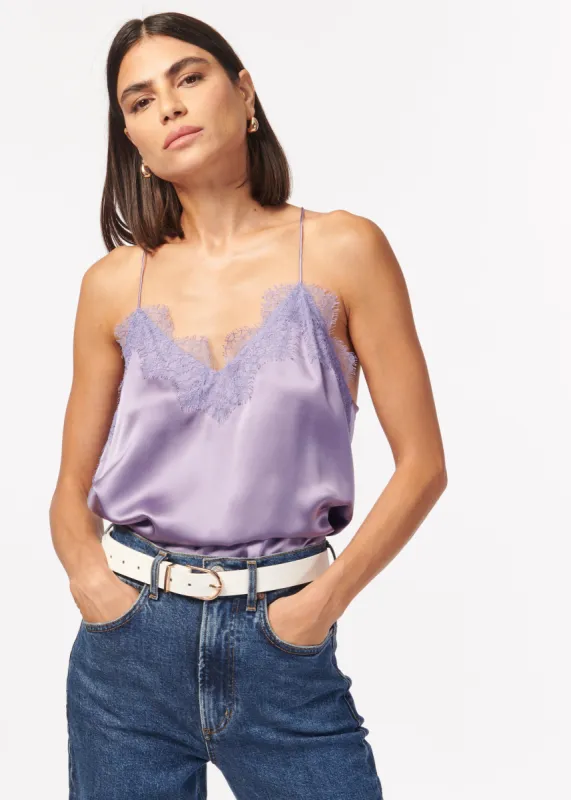 Racer Charmeuse Camisole Dawn sold by Cami NYC