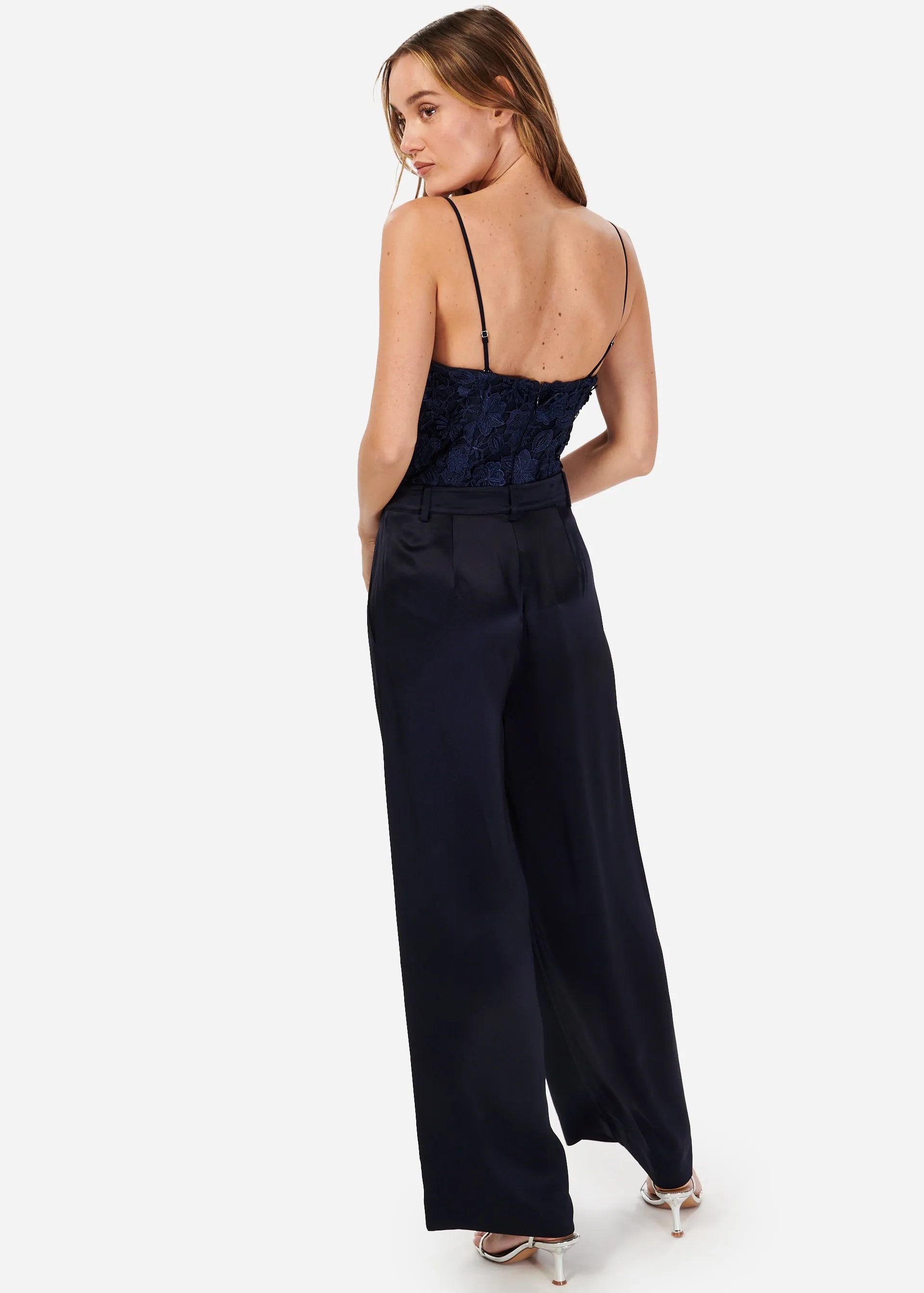 Beleza Lace Bodysuit Navy sold by Cami NYC product image thumbnail 4