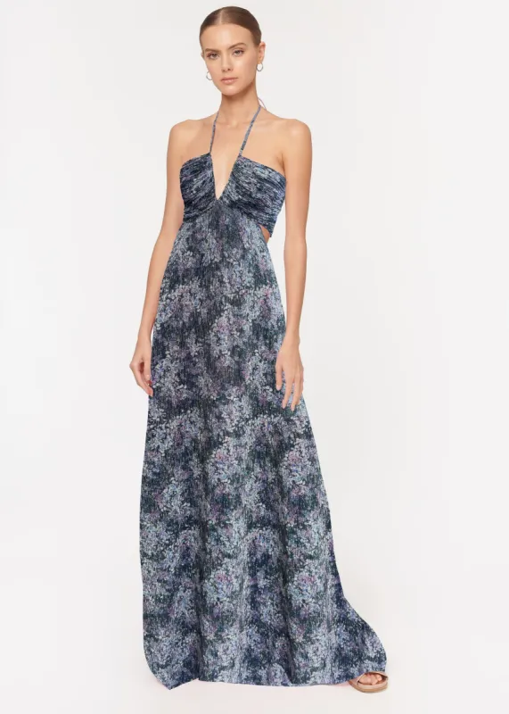 Fleur Dress Navy Primavera made by CAMI