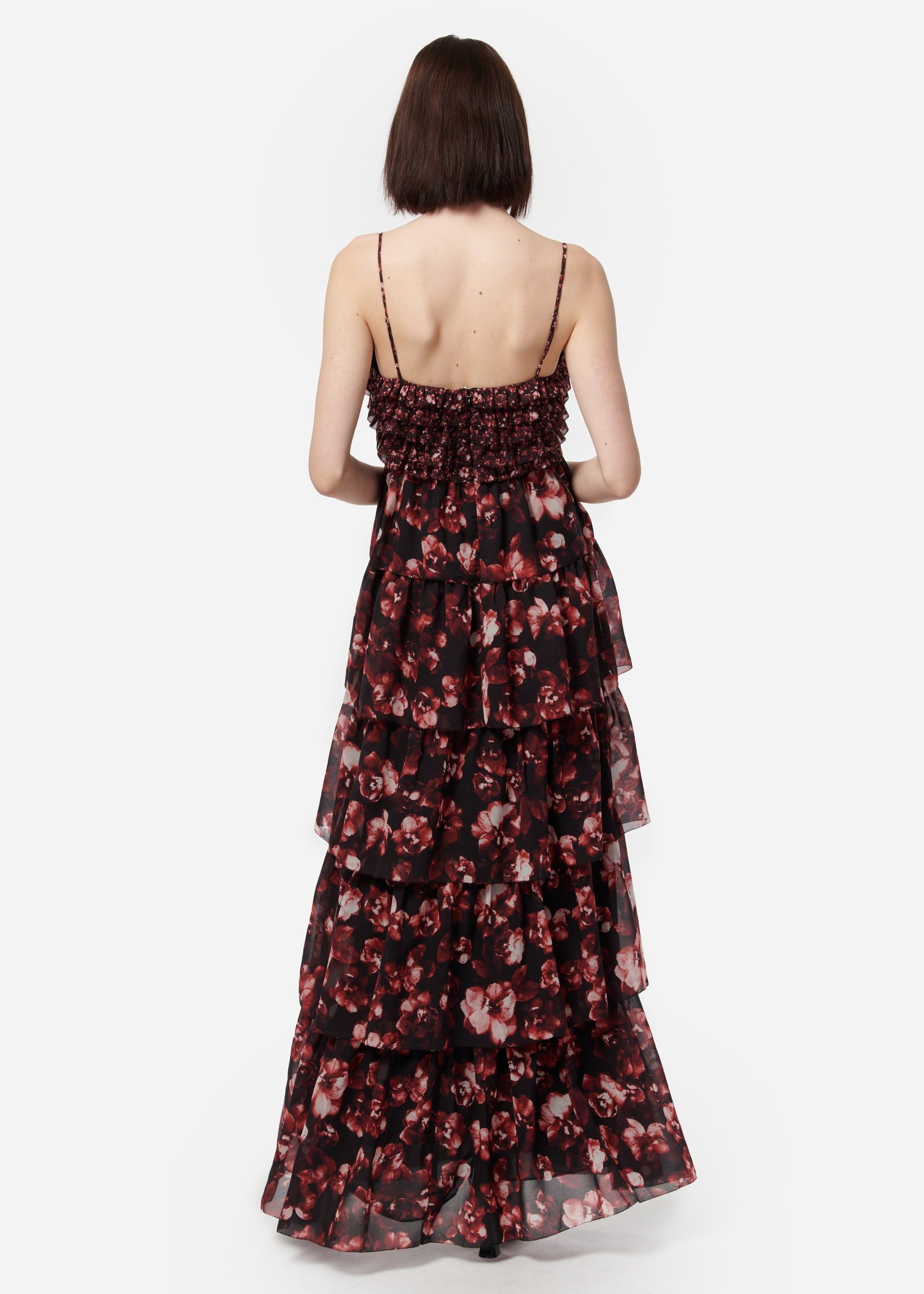 Helena Dress Spiced Floral/Mini sold by Cami NYC product image thumbnail 4
