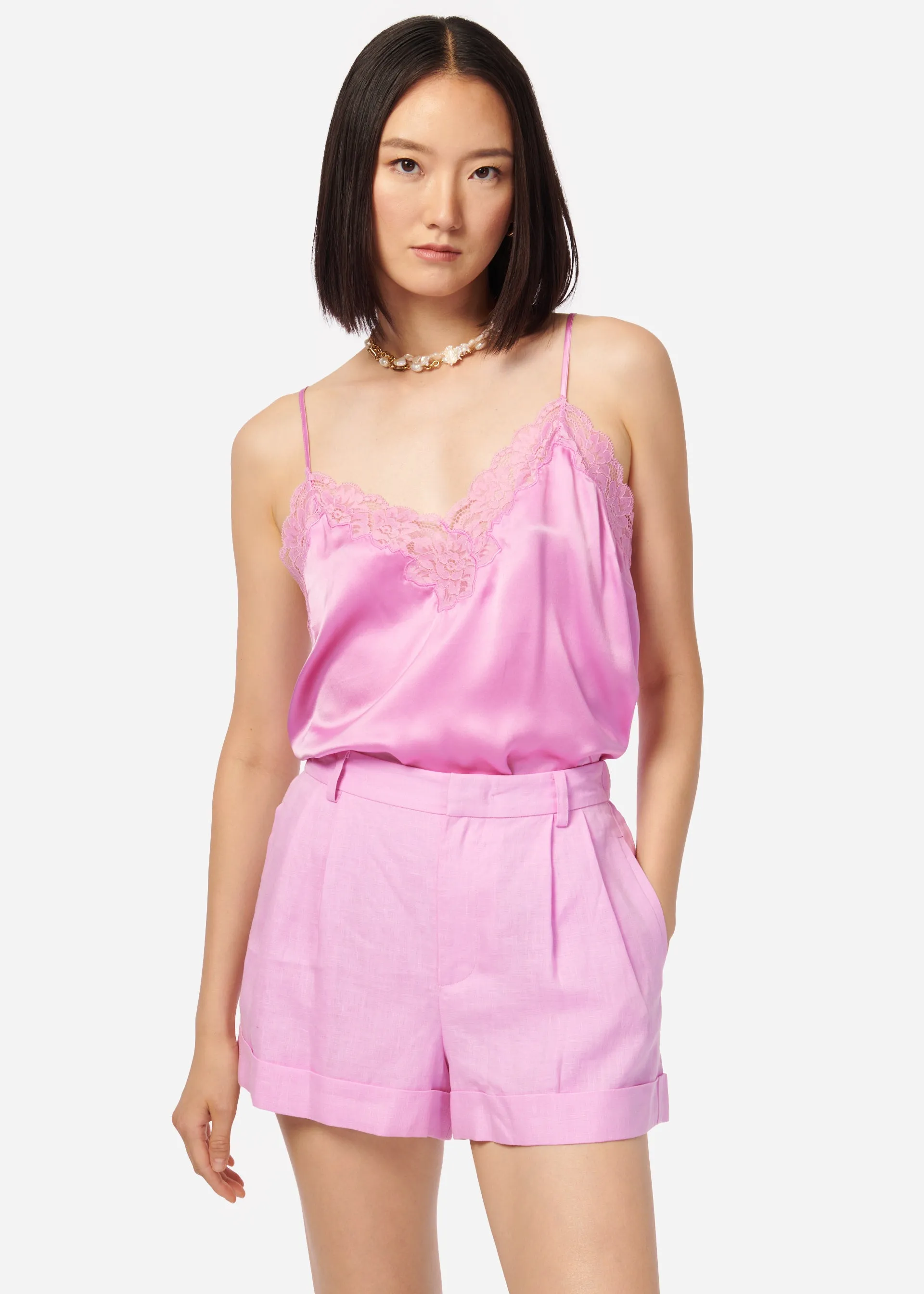 Ravi Linen Short Fondant sold by Cami NYC product image thumbnail 3