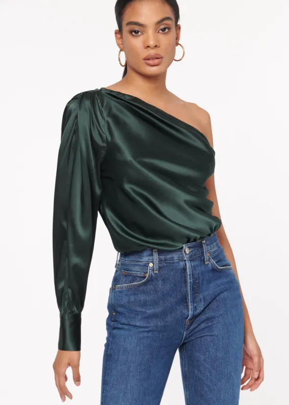 Violette Bodysuit Hunter sold by Cami NYC