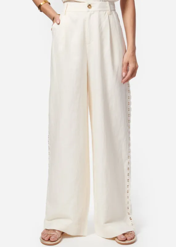 Akhila Pant Macadamia sold by Cami NYC