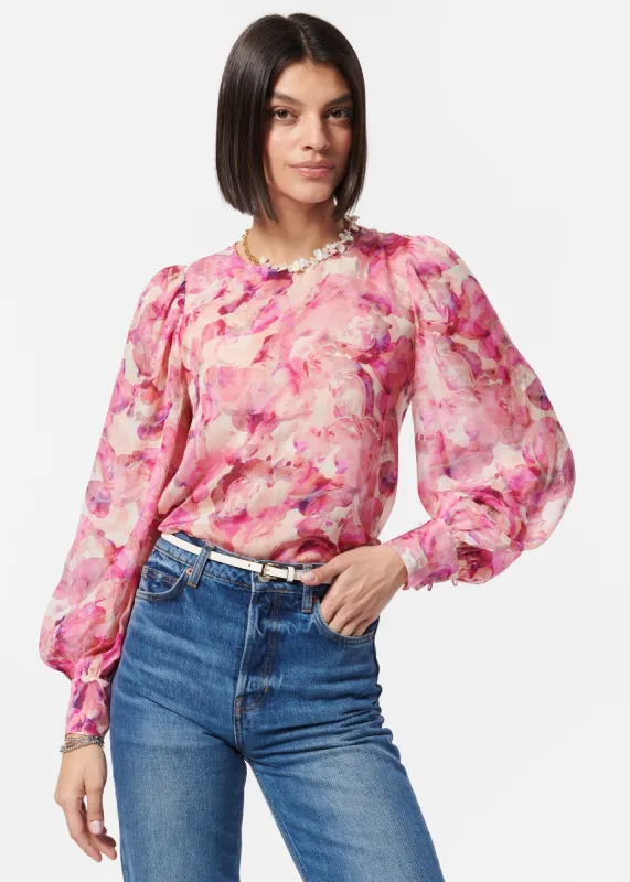 Analys Top Floral Mirage sold by Cami NYC