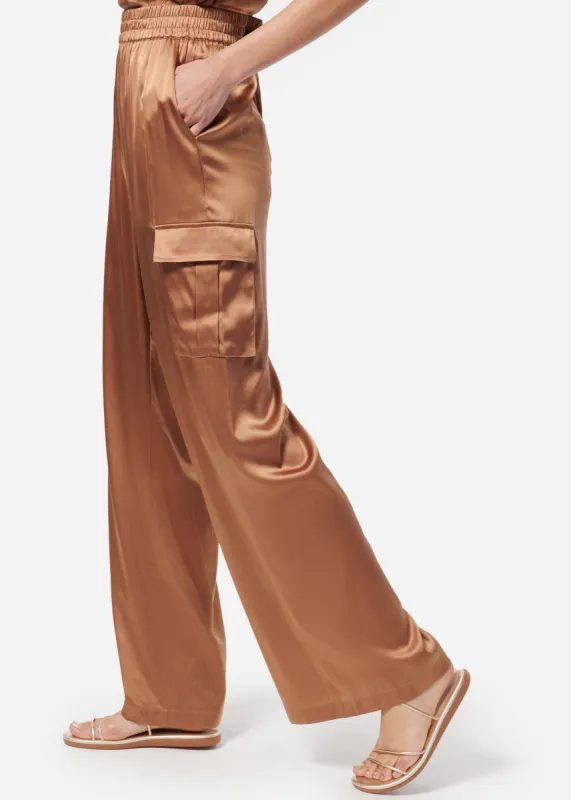Nazanin Pant Sandalwood sold by Cami NYC