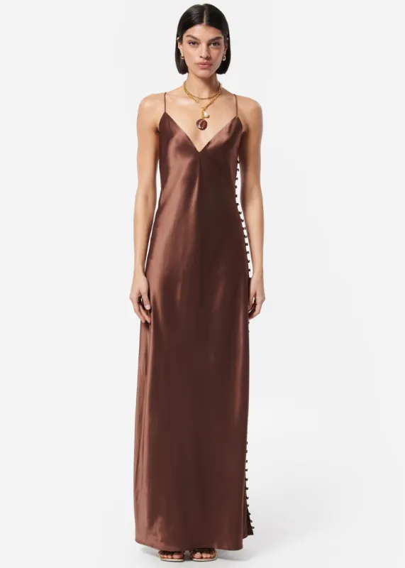 Lillian Dress Coconut sold by Cami NYC