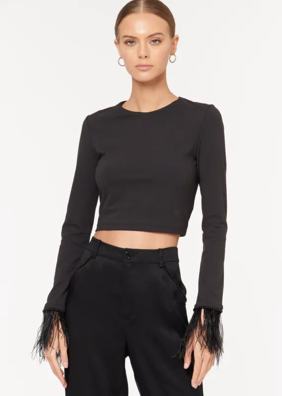 Shiza Top Black made by Cami NYC