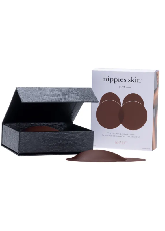 B-SIX Nippies Skin Lift Nipple Covers Espresso sold by Cami NYC